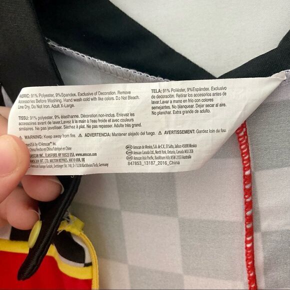 NWOT Adult’s M Racy Driver Halloween Costume - Picture 11 of 12